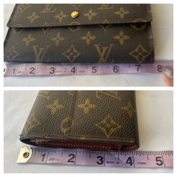 LOUIS VUITTON Monogram SARAH Long Wallet Vintage 2000 Box Dust Bag - Picture 11 of 12